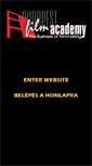 Mobile Screenshot of budapestfilmacademy.com